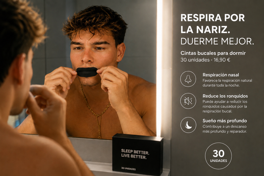 Cintas Bucales para Dormir – 30 Unidades