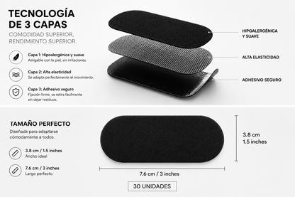 Cintas Bucales para Dormir – 30 Unidades